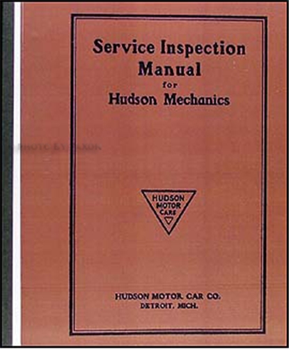 1913-1916 Hudson Shop Manual Reprint 