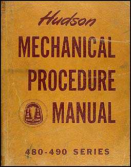 1948-1949 Hudson Shop Manual Original