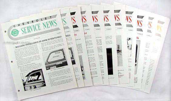 1948 Chevrolet Service News