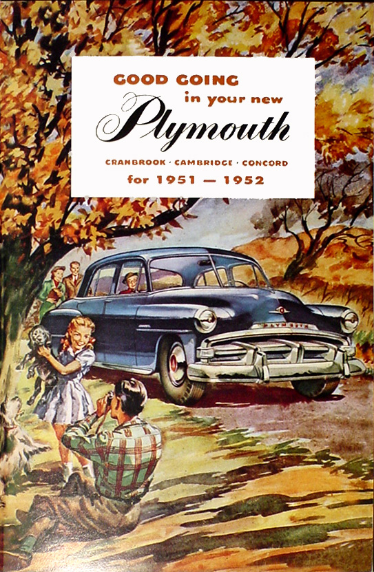 19511952 Plymouth Reprint Owner's Manual