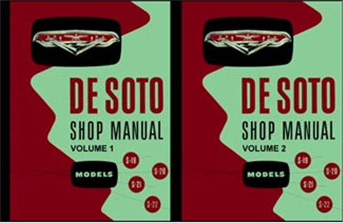 1954-1955 DeSoto Shop Manual Reprint