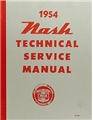 1954 Nash Repair Shop Manual Reprint Supplement Ambassador Statesman Rambler