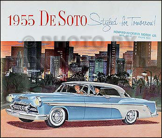 1955 De Soto Original Sales Folder 