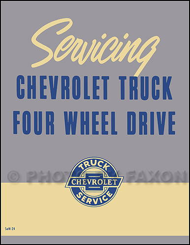 service repair manual chevy 1985 truck 4x4