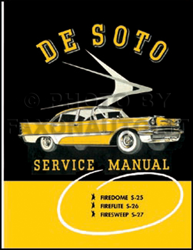 1957 DeSoto Shop Manual Reprint