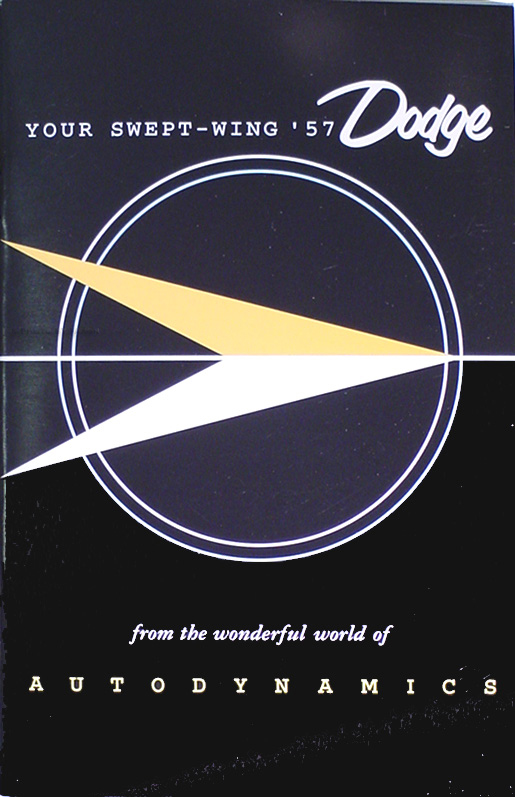 1957 Dodge Car Owner's Manual Reprint