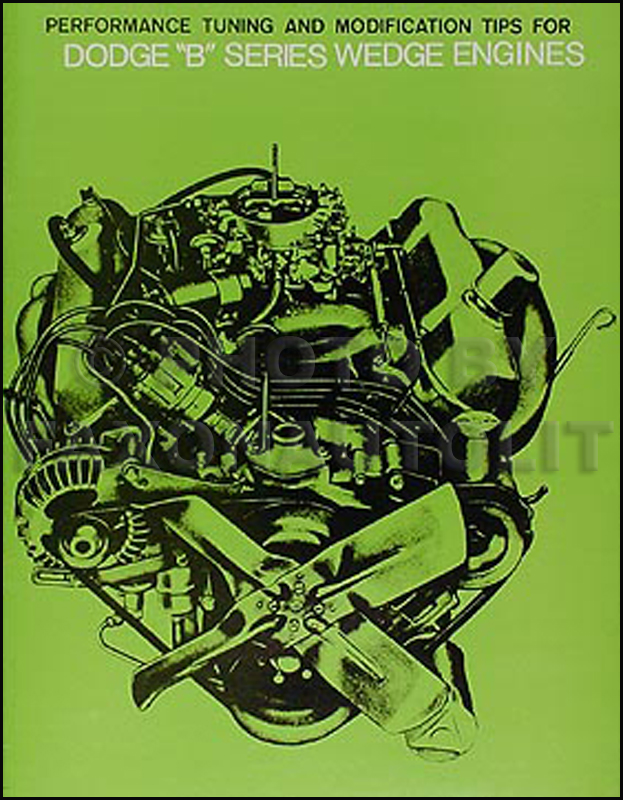 1958-1967 Dodge 383 413 426 Hi-Per Mods and Parts Manual Reprint