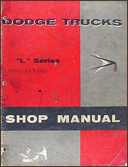 1958 Dodge Truck Shop Manual Original 