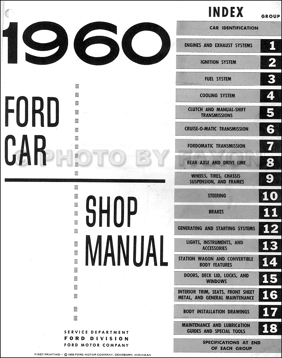 1960 2001 Automatic book ford manual repair transmission transmission #5 1960 2001 Automatic book ford manual repair transmission transmission #5