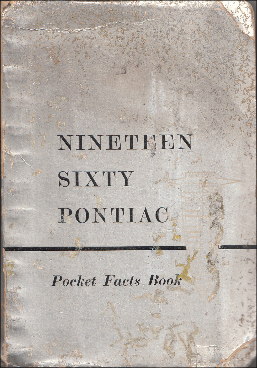 1960 Pontiac Hydra-Matic Transmission Repair Shop Manual Original