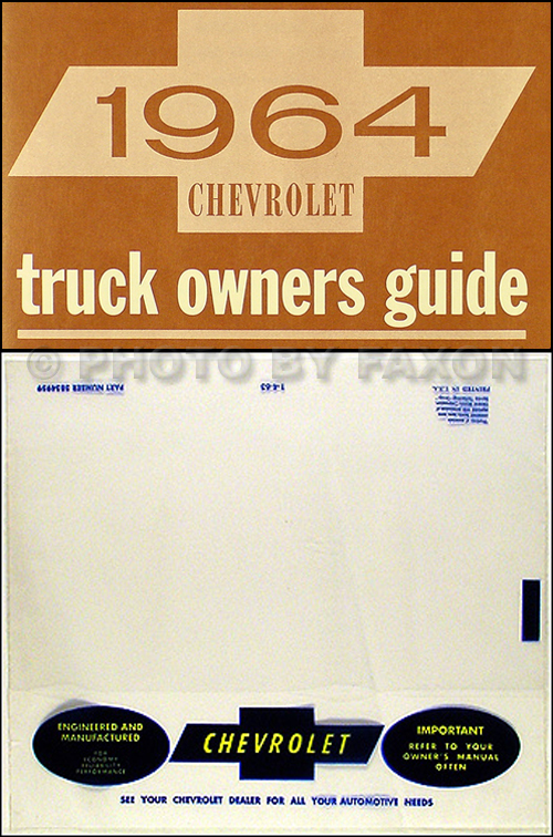chevrolet truck owner manual
