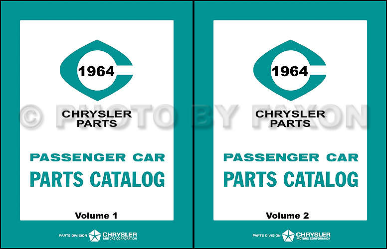 1964 MoPar Parts Book Reprint