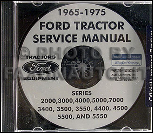 ford tractor 1964 manual