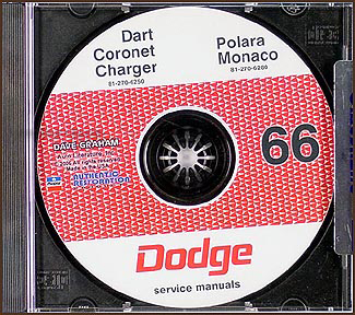 1966 Dodge CD Shop Manual for all models