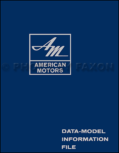 1969 AMC Model Information File Reprint