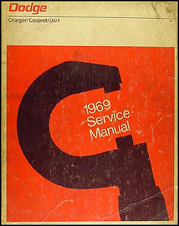 1969 Dodge Shop Manual Original Charger Coronet Dart