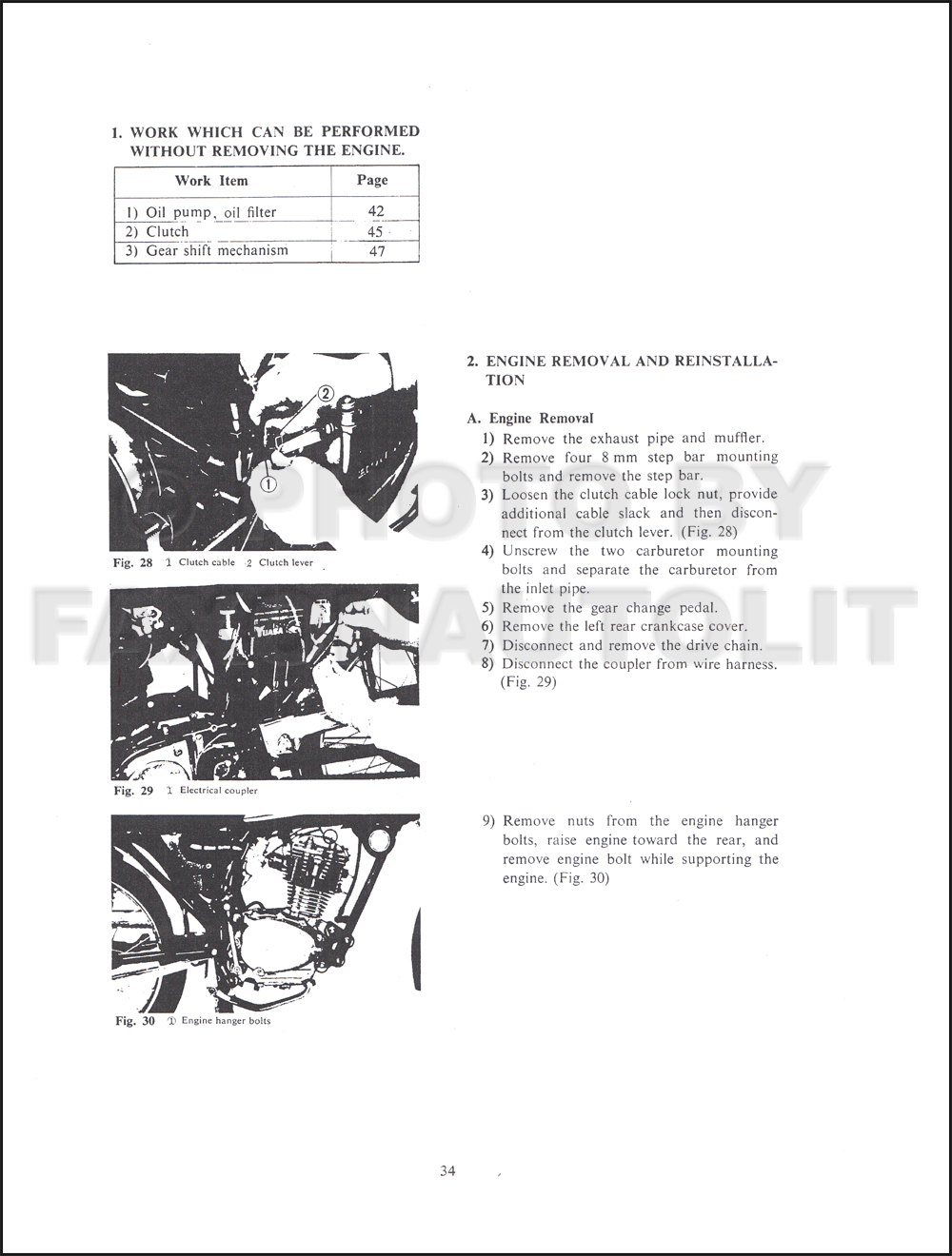 1962 Honda motorcycle repair manual #4