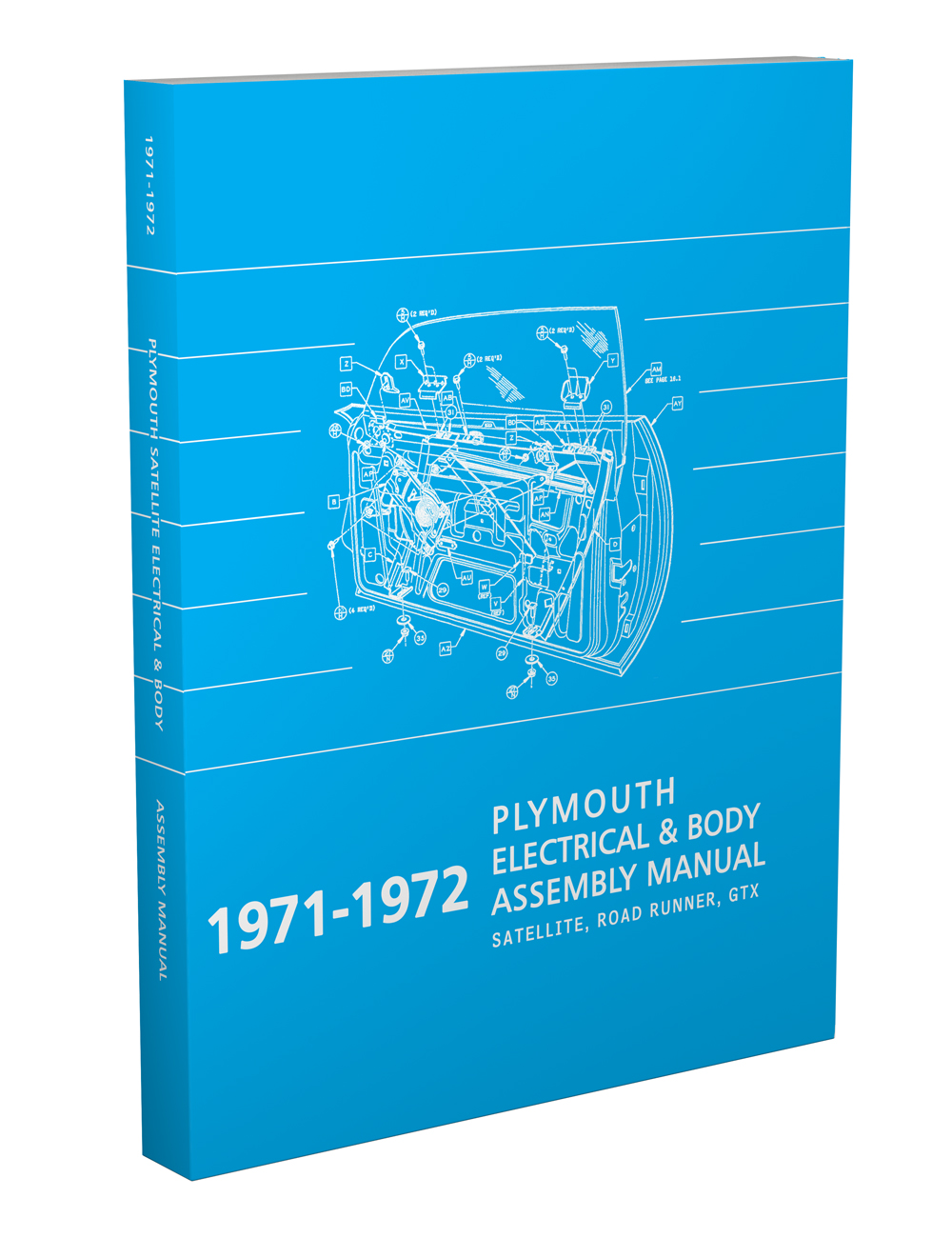 1967 Chrysler Body Assembly Manual Exploded Views of Parts Torque Specifications