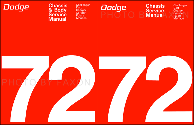 dodge auto repair manuals
