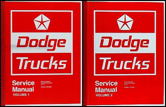 1974 Dodge Pickup Truck Shop Manual Original 100-800 
