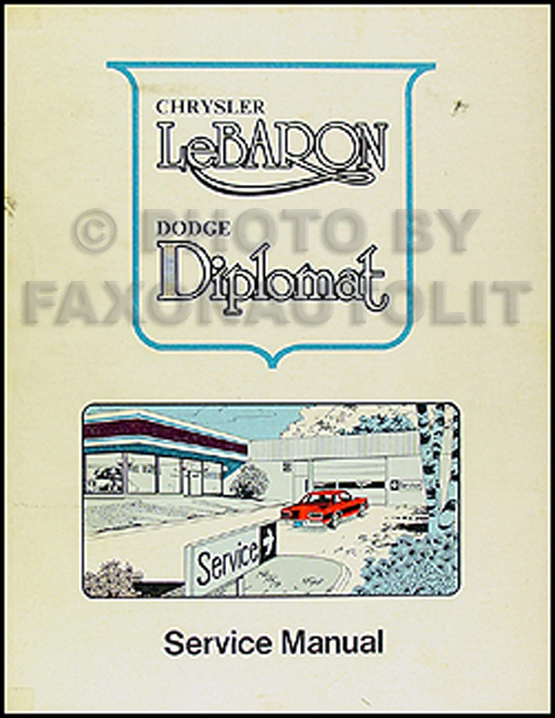 Chrysler lebaron repair manual #5