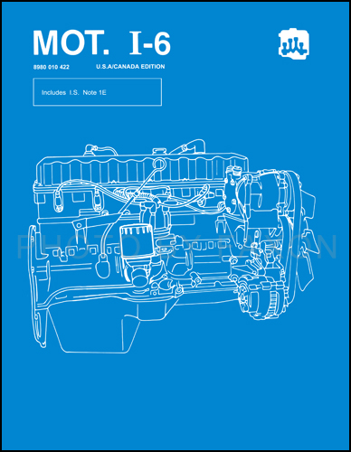 1984-1988 AMC & Jeep 4.0L 4.2L 6 Cyl. Engine Overhaul Manual Reprint