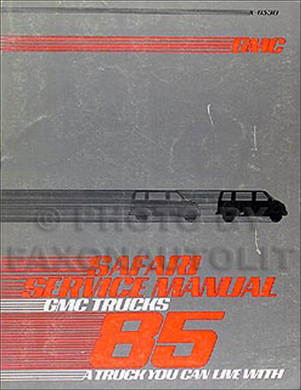 Gmc repair safari van #3