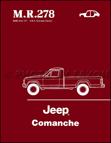 19861988 Jeep Comanche 