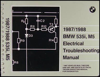 Bmw 535i M5. 1987-1988 BMW 535i and M5