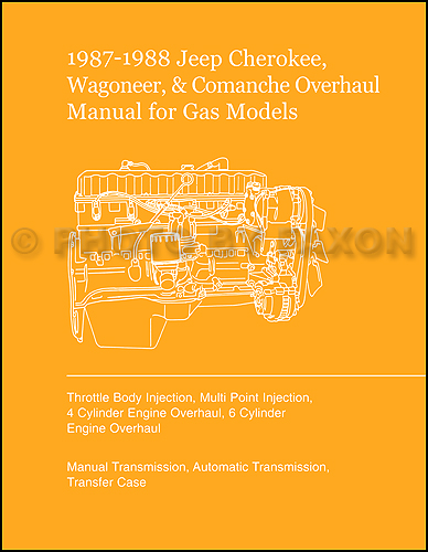 1988 jeep comanche shop manual