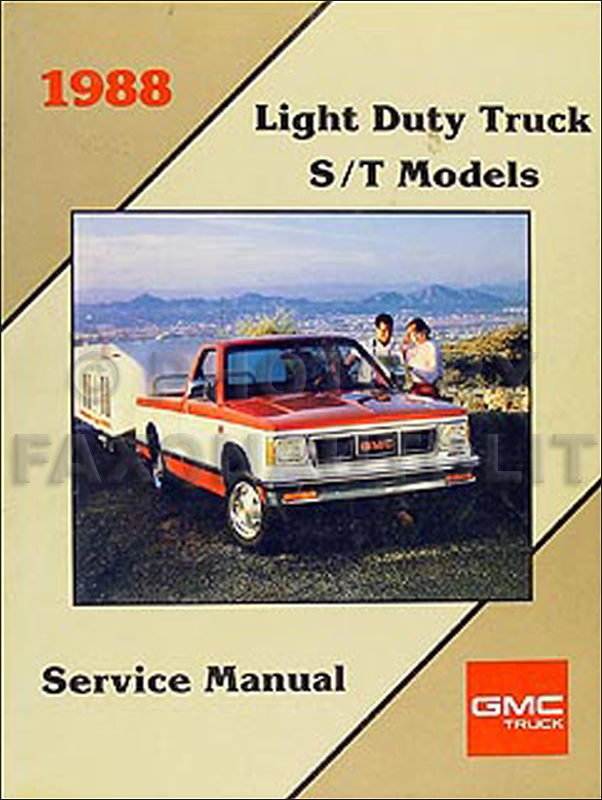 1988 Gmc manual s15