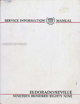 1985 cadillac eldorado factory repair manual
