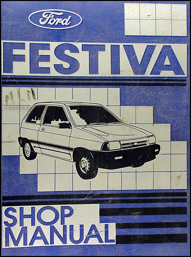 Ford Festiva 1989. 1989 Ford Festiva Repair Shop