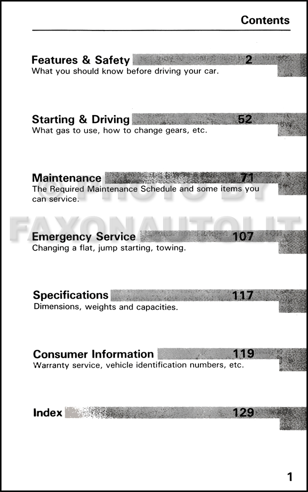 1989 Honda accord lxi manual #3