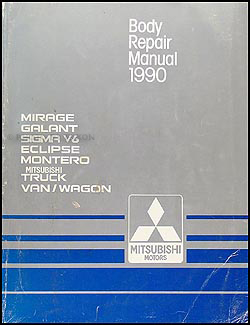 1990 Mitsubsihi Body Manual Original