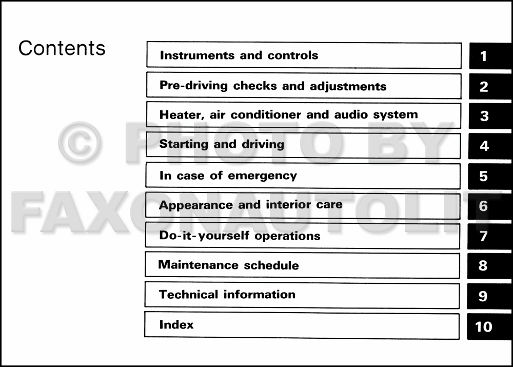 1990 Nissan 240sx repair manual #1