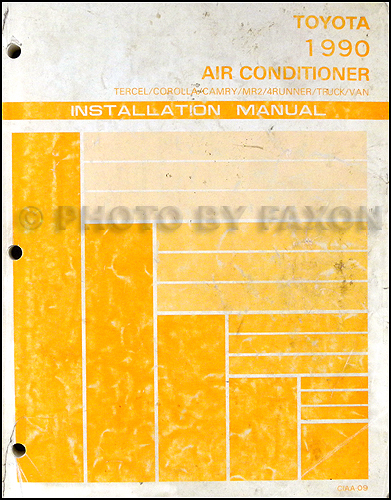 1992 tercel service manual