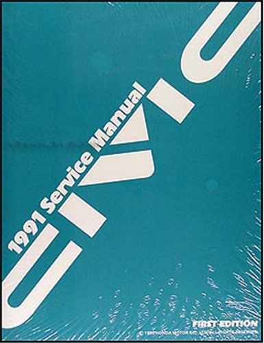 1991 Honda Civic Repair Manual 