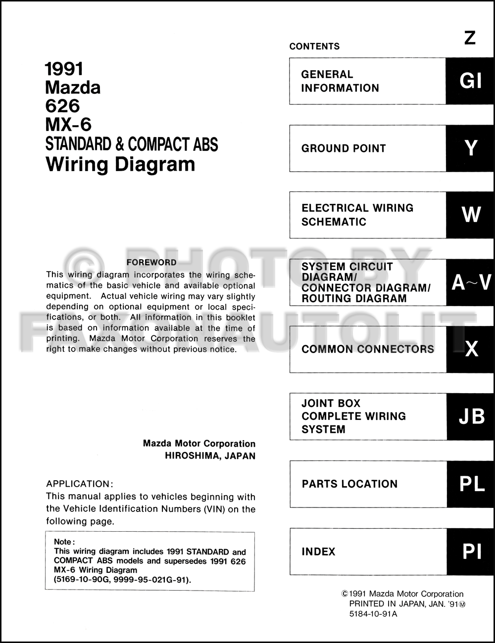 Diagram  98 Mazda 626 Wiring Diagram Full Version Hd