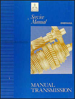 1992-1993 Mitsubishi Automatic Transmission Overhaul Manual Original 