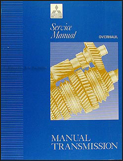1992-1994 Mitsubishi Manual Transmission Overhaul Manual Original 