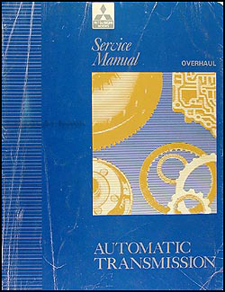 1992-1995 Mitsubishi Automatic Transmission Overhaul Manual Original