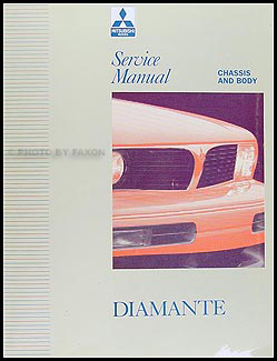 1992-1996 Mitsubishi Diamante Repair Manual Set Original
