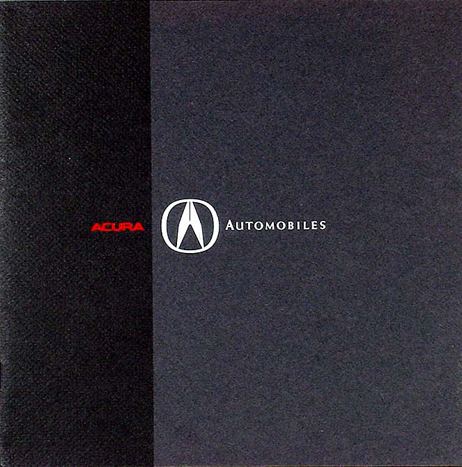 1992 Acura Original Sales Catalog 92 NSX/Legend/Vigor/Integra