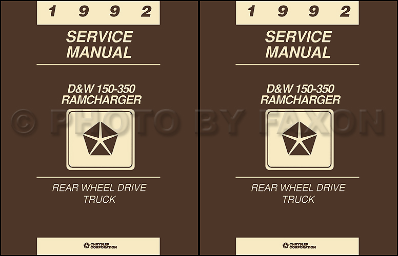 1992 dodge truck owner manual free