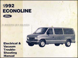 1996 Ford econoline van owners manual