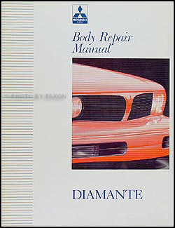 1992 Mitsubishi Diamante Body Manual Original