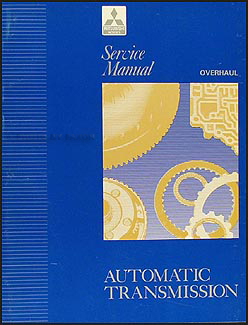 1992 Mitsubishi Automatic Transmission Overhaul Manual Original 