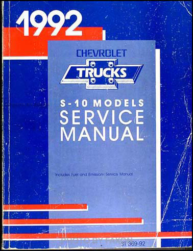 chevy blazer ls 1995 reapir manual