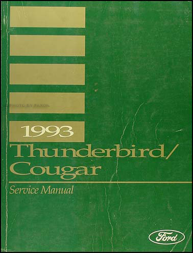 mercury cougar owners manual 2000